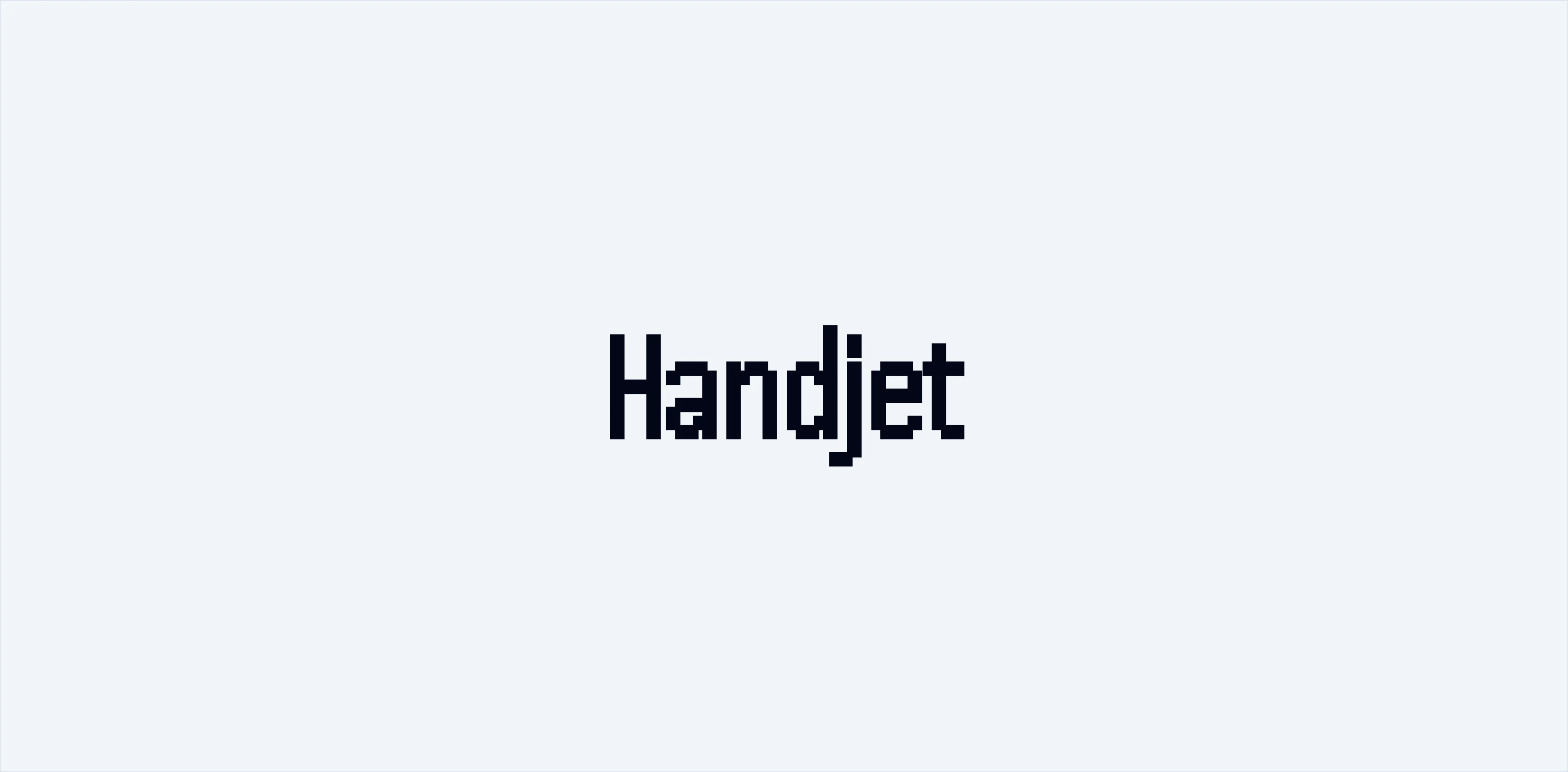 Handjet Font